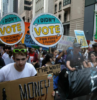 People rally to end fossil fuels in New York Sunday ahead of the 78th United Nations General Assembly and Climate Ambition Summit.